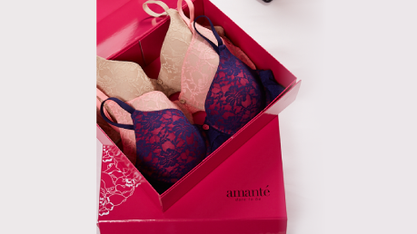 Intimately Free People Love Story Red Heart Bra and Panty Set Valentines  Day S