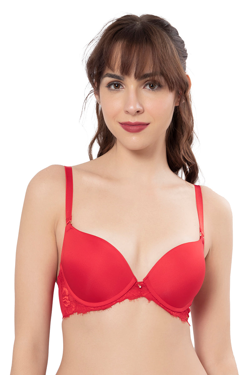 Red Plain Push Up Bra, Size: 32B at Rs 65/piece in Ghaziabad