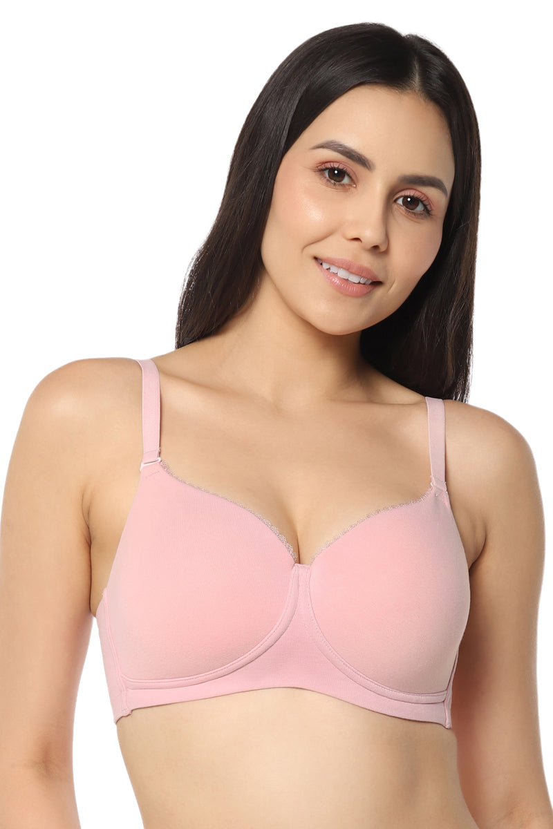 Generic Women's Cotton Bra And Panty Set (material: Cotton (color: Light  Pink) at Rs 234, Panty Set