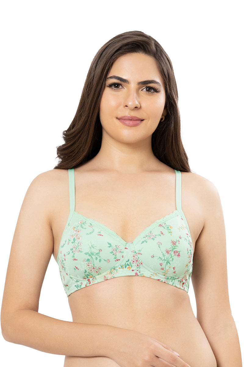 6 pcs Women's Wired Basic Regular Padding Everyday Bras B/C Cup (36D) at   Women's Clothing store