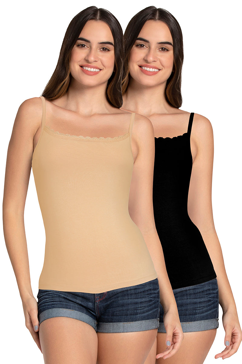 Cestyle Spaghetti Straps Camisole with Built-in India