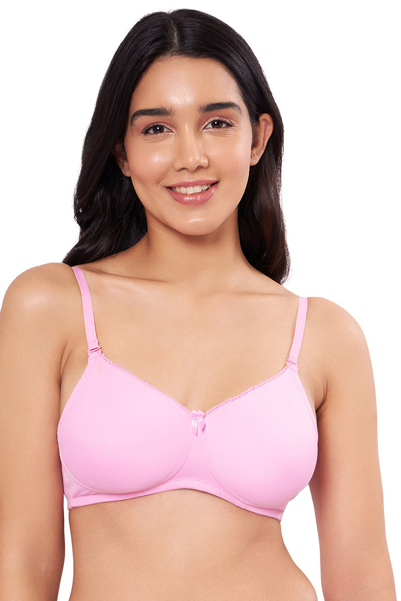 Buy Amante Solid Non Padded Non-Wired Full Coverage T-Shirt Bra