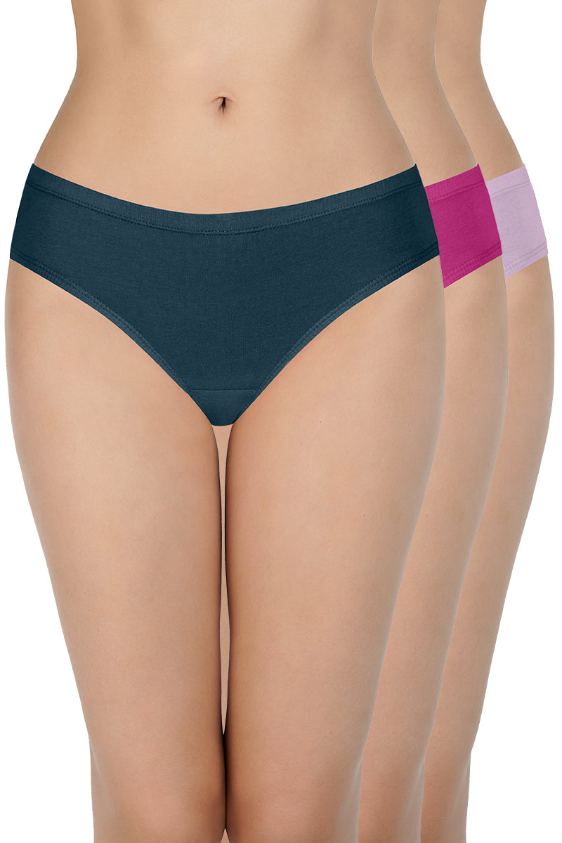 Pack of 3 Cotton Bikini Panties