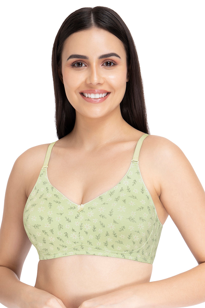 Cotton & Lace Wired Minimiser Bra C-G, M&S Collection