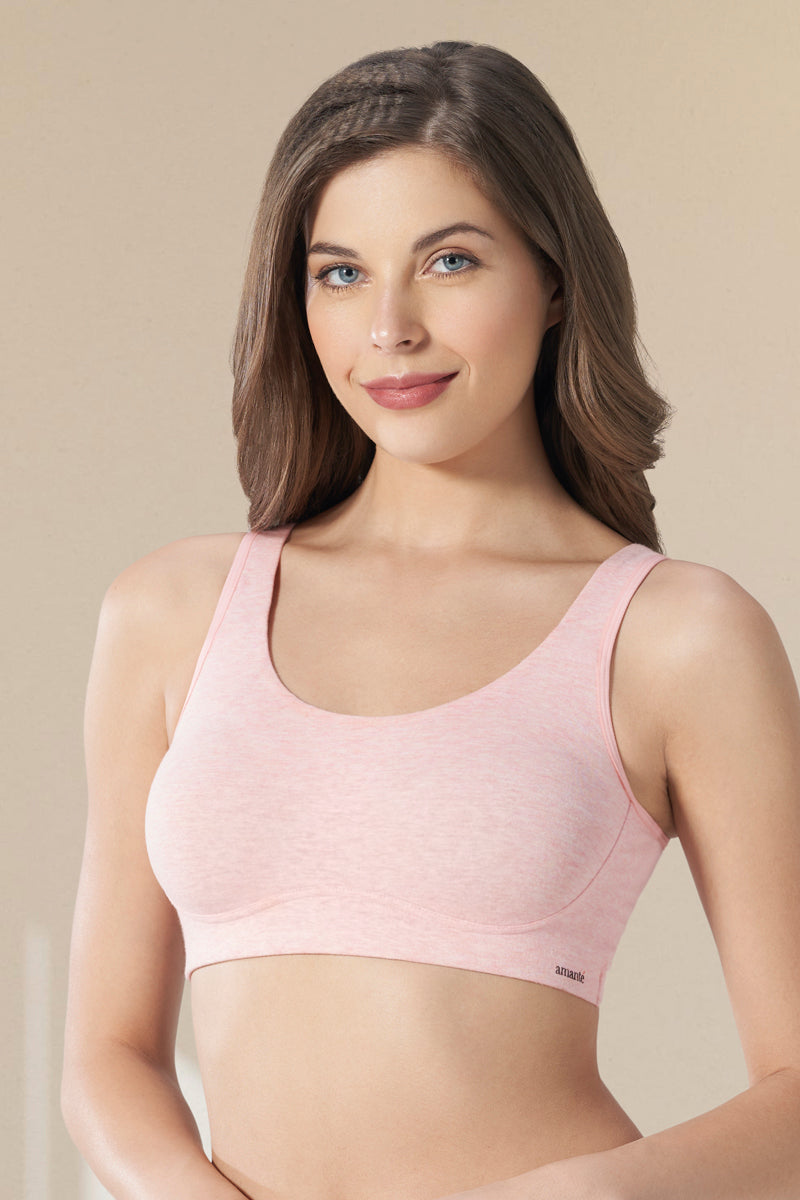 Buy Amante Solid Non Padded Non-Wired Full Coverage Nursing Bra online