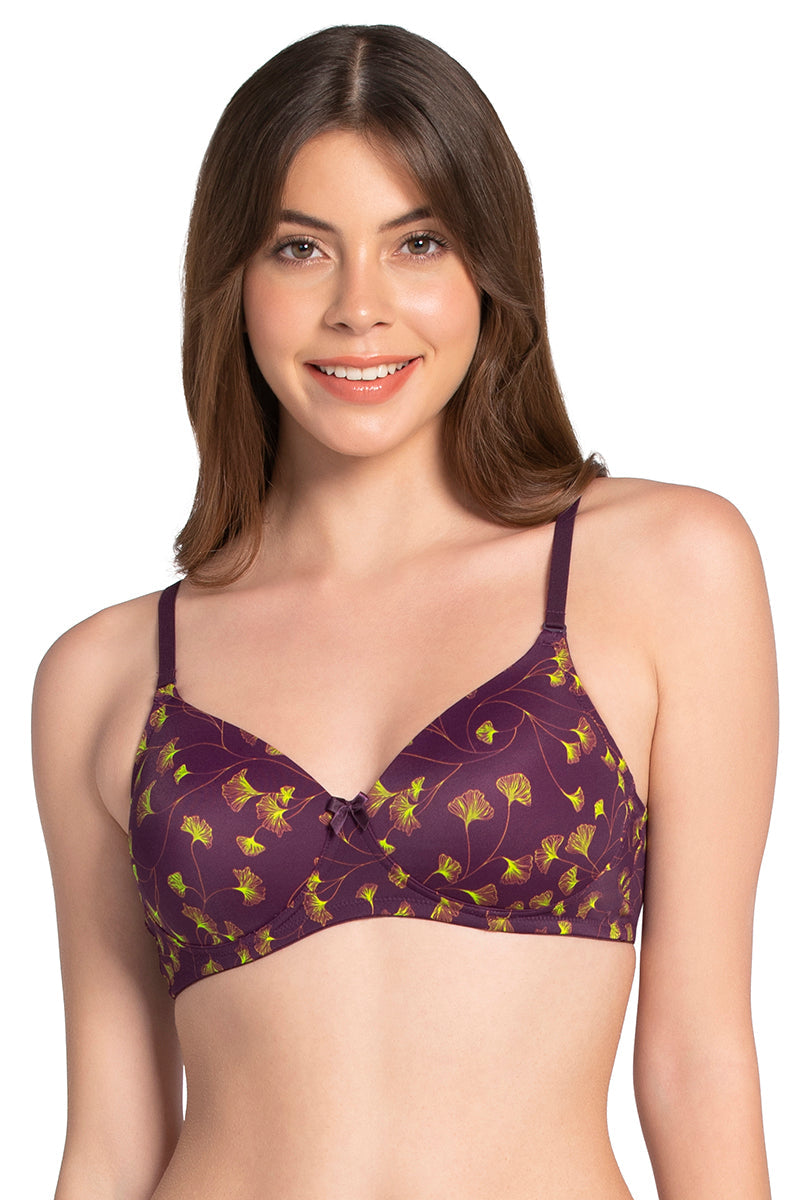 Amante Smooth Charm Padded Non-Wired T-Shirt Bra Bra10606 – Color – W