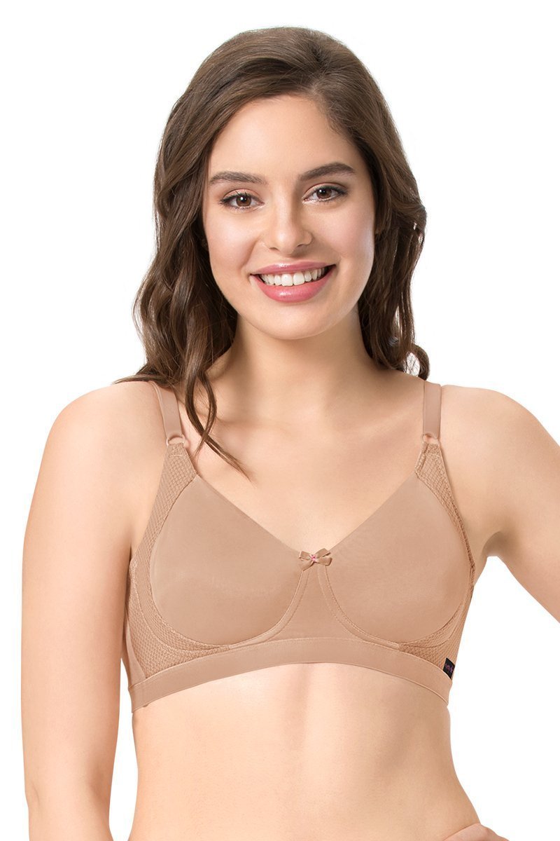 Zivame Wear Me Everyday Padded Wired Low Coverage Bra-Lace