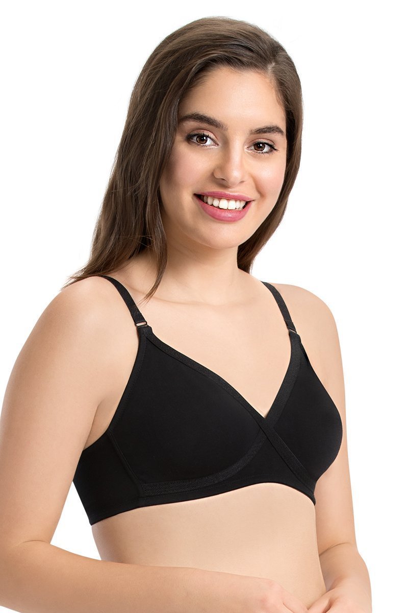EEEONE 2023 New Comfortable Back Smoothing Bra (Color : Black, Size :  Small) at  Women's Clothing store