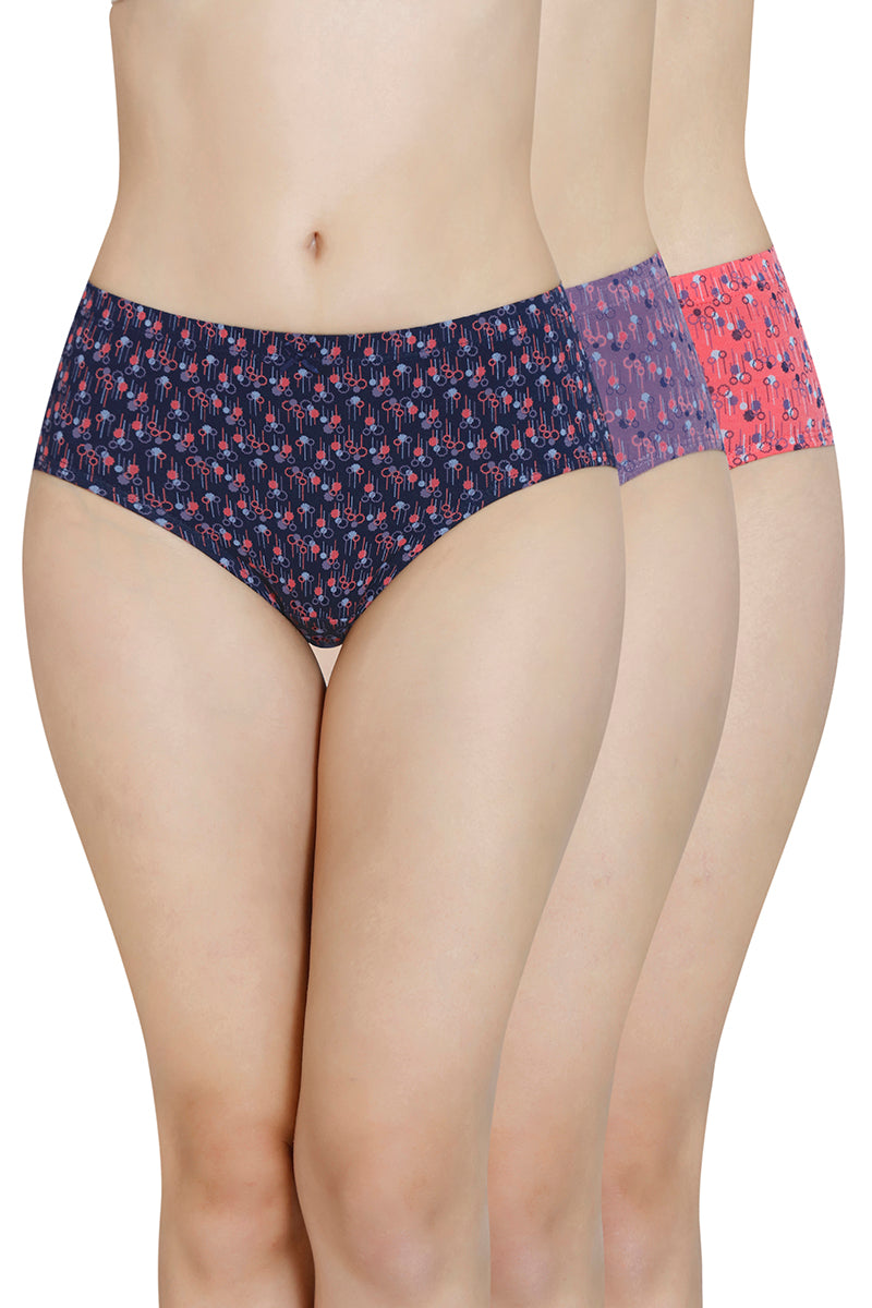 Buy online Multi Colored Cotton Tummy Tucker Panties from lingerie