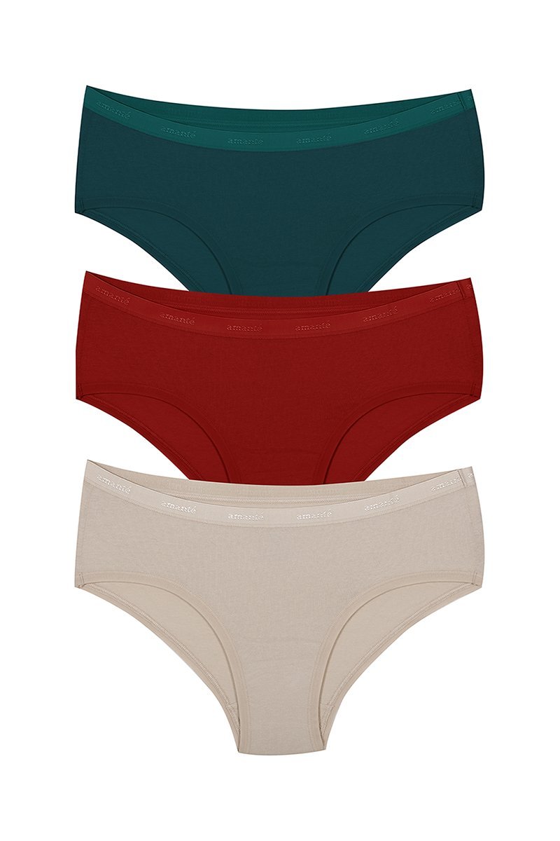 Buy Women's Seamless Hipster Panty (S, Assorted Pack of 3) at