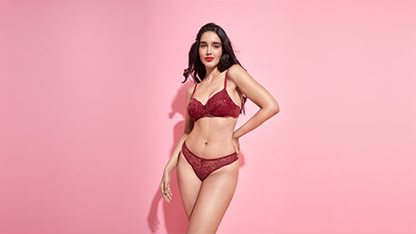 A women wearing Amante Lingerie