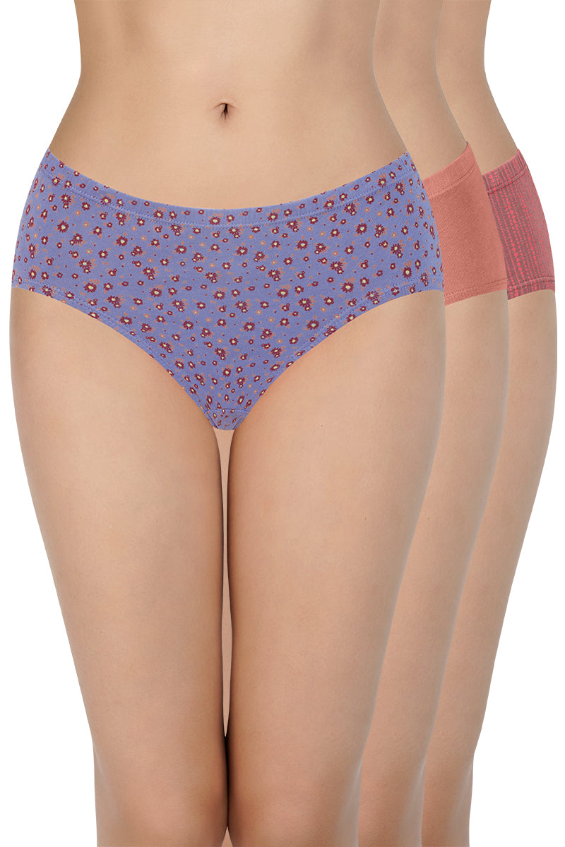 Pure Cotton Hipster Panties for regular use