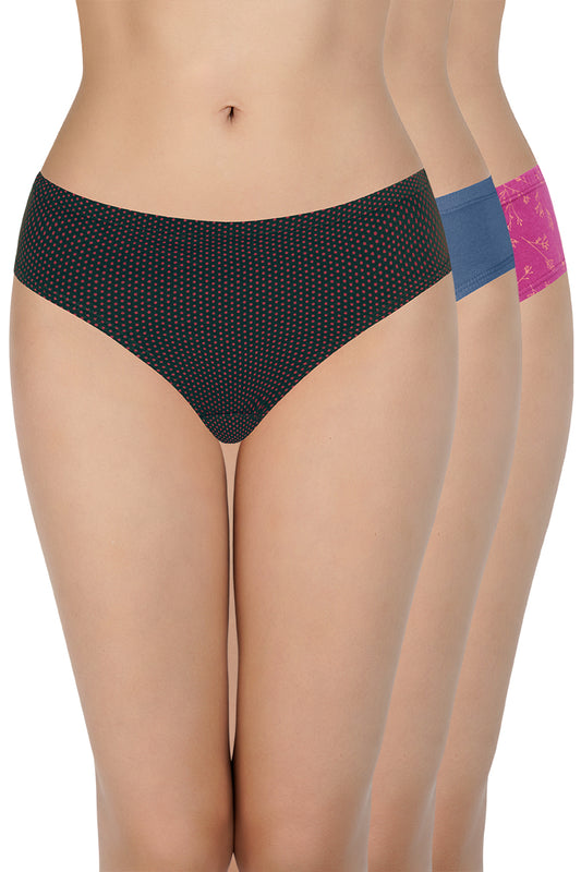 Buy Amante Seamless Everyday Bikini Brief- Grey at Rs.545 online