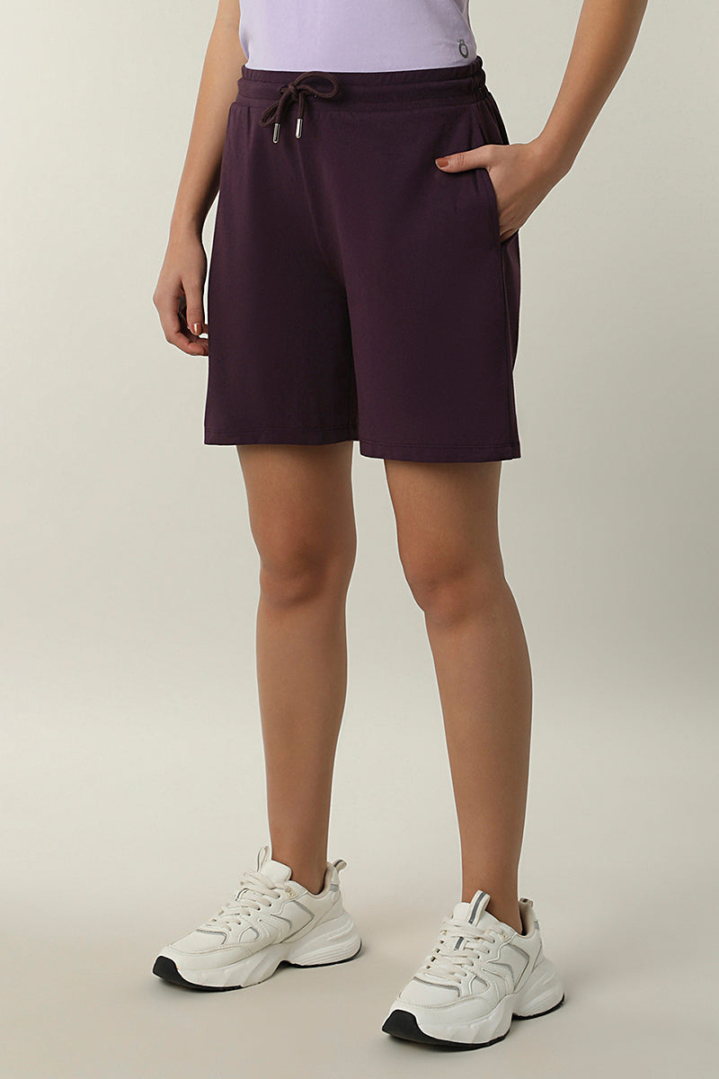 Essential Relaxed Shorts - Plum Perfect