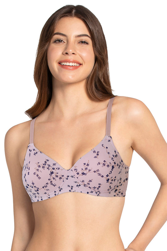 Smooth Charm Padded Non-Wired T-Shirt Bra - Fresh Mint