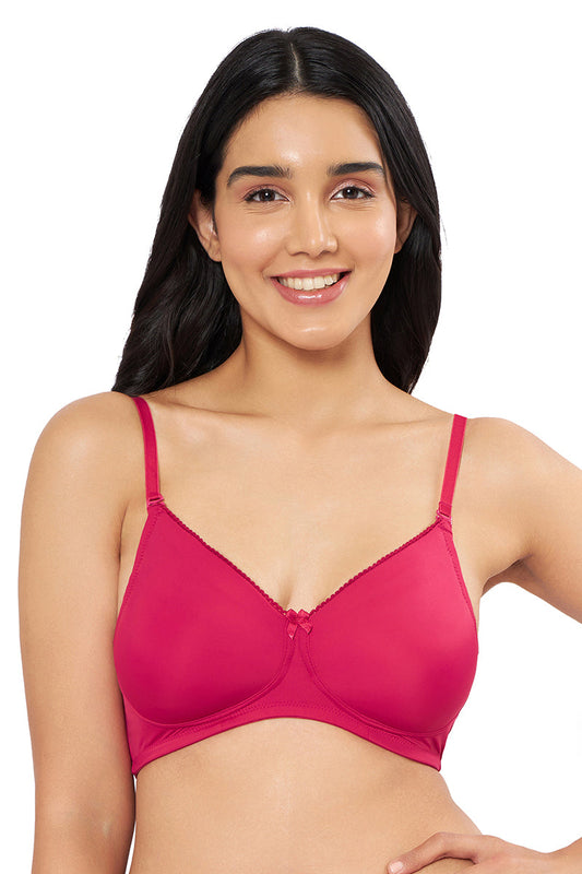 Buy Amante Solid Padded Wirefree Casual Chic T Shirt Bra BRA10901 - Bra for  Women 174823
