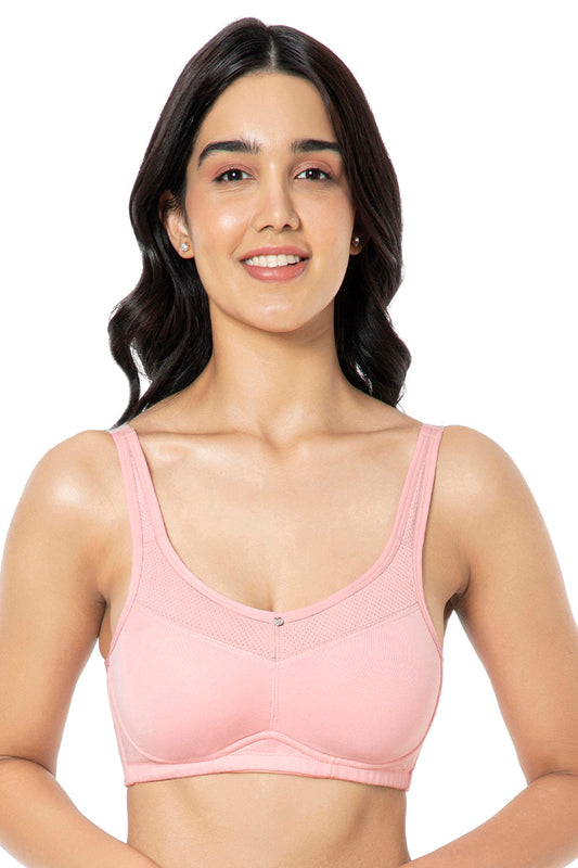 Buy Amante Impatiens Pink Non Wired Non Padded Minimizer Bra for Women  Online @ Tata CLiQ