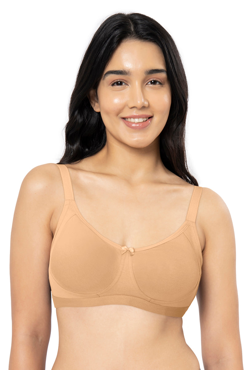Non-Padded Non-Wired Ultimo Total Support Bra - Inky Blue