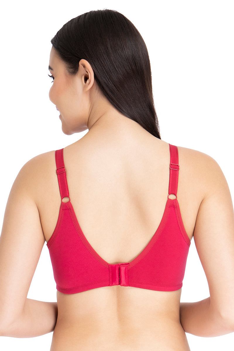 Buy Sizzling New Launched D-Cup Cross Border Ultra Thin Red Cotton Solid  Bras For Women Online In India At Discounted Prices