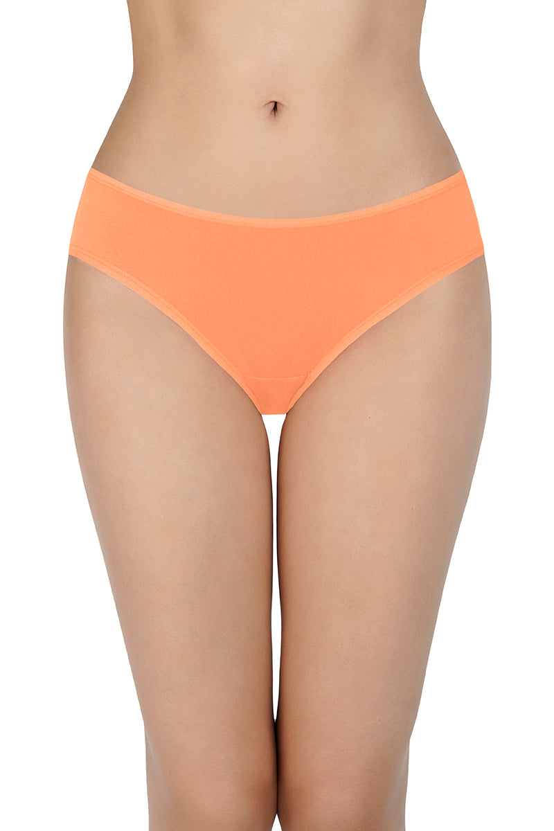 Solid Low Rise Bikini (Pack of 3) - C501