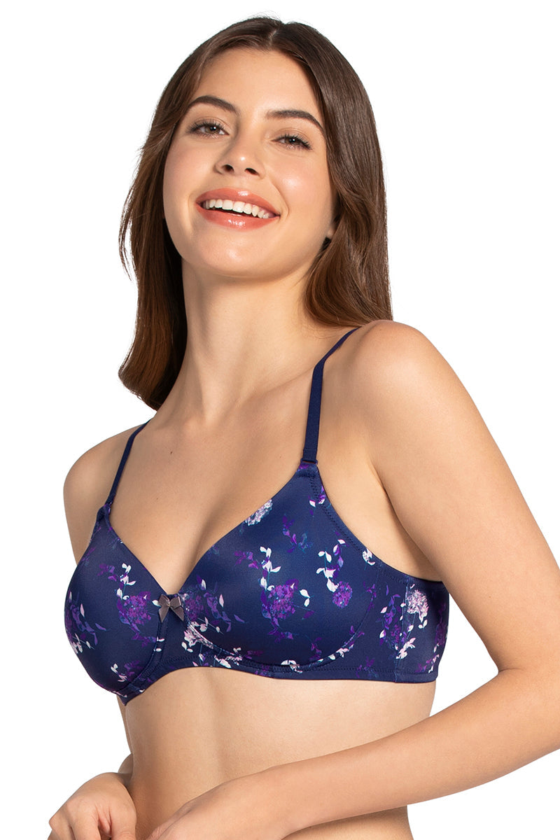 AMANTE CASUAL CHIC PADDED NON WIERD T-SHIRT BRA 10901 :: PANERI EMBROIDERY
