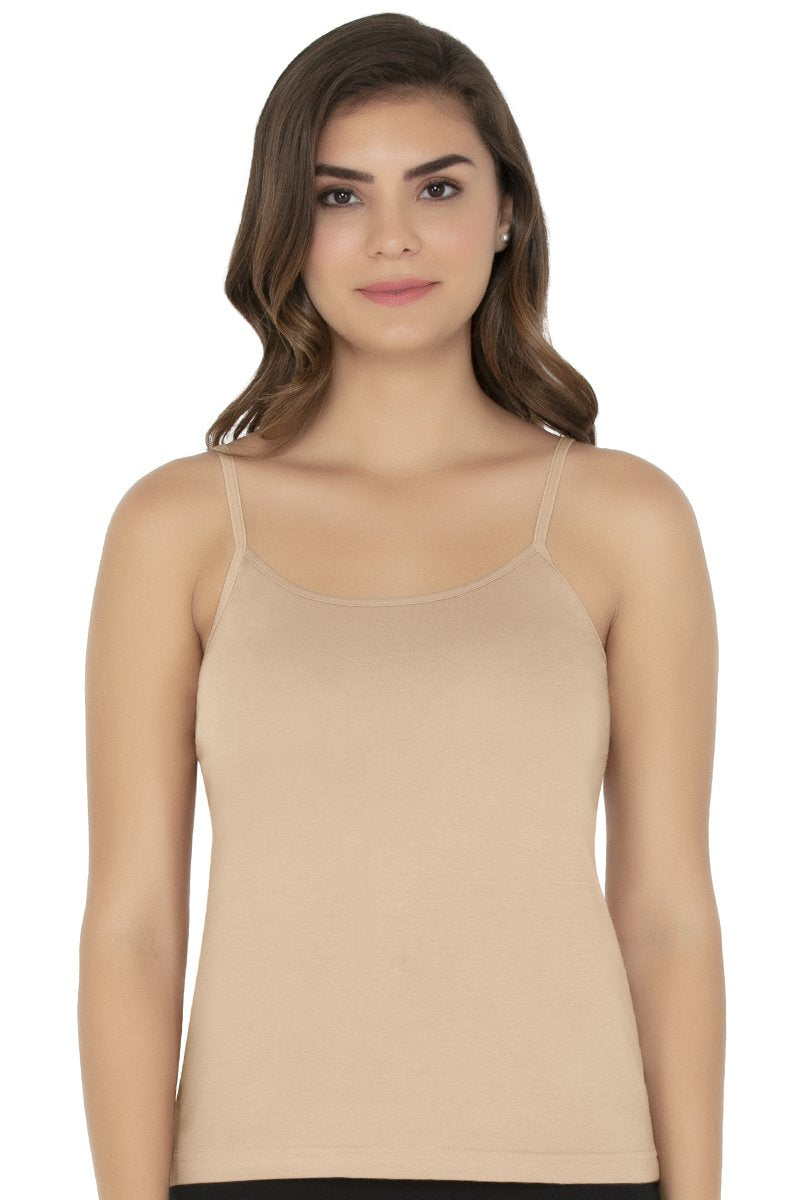 Women's Full Slips Cami Long Spaghetti Strap Under Dress Shapewear Slip  Tummy Control Camisole Body Shaper Seamless (Color : White, Size : L) :  : Fashion