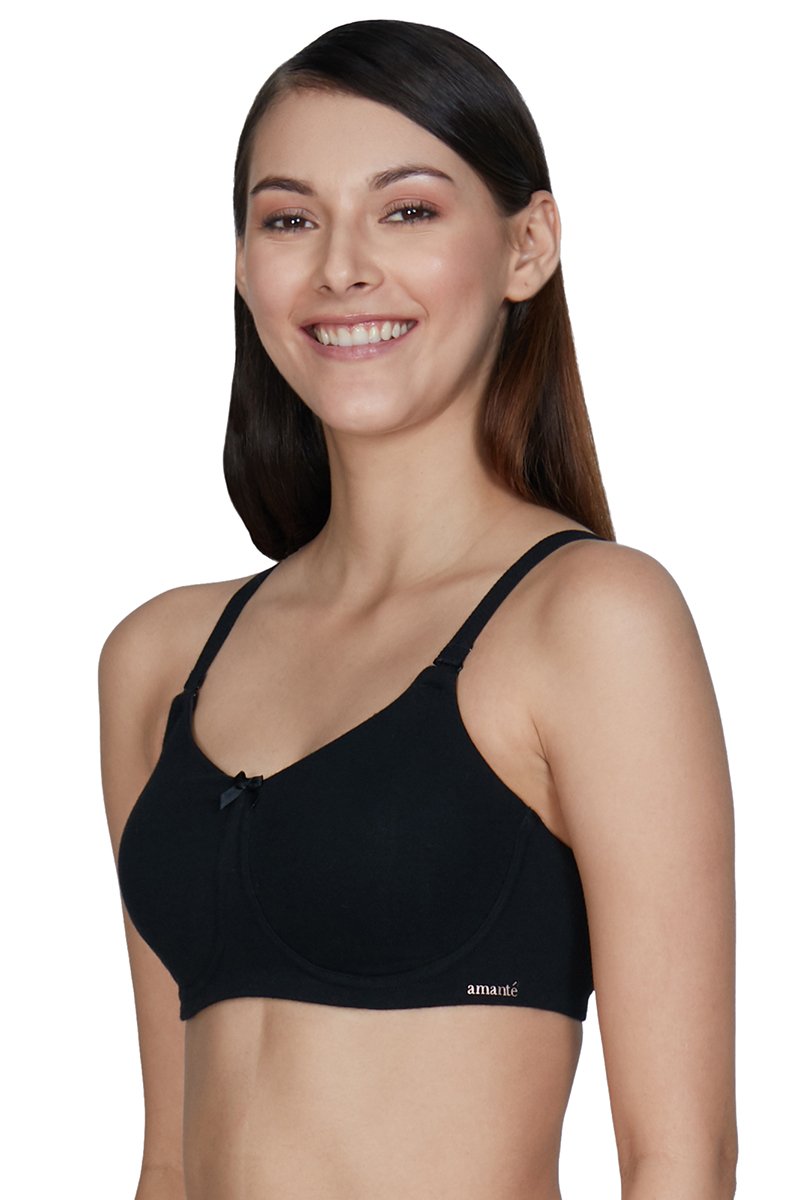 Cotton Solid Ladies Black Non Wired Bra at Rs 500/piece in Mumbai