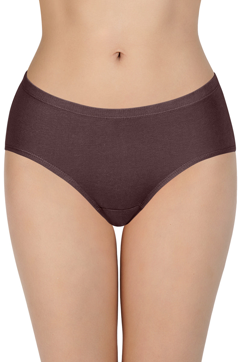 Jo & Bette 100% Cotton Thong Bikini Underwear Seamless Breathable