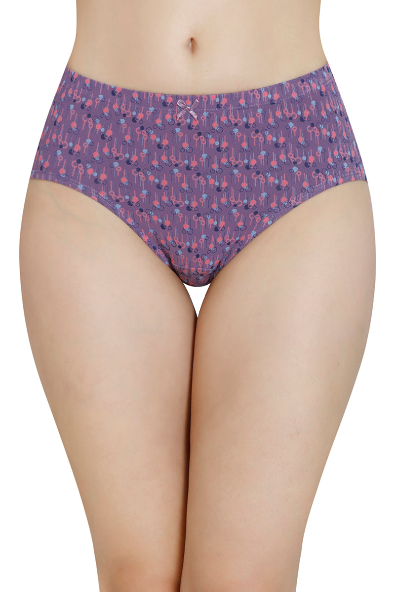 Cotton Ladies Blue Printed Panty, Size: 34 at Rs 31/piece in