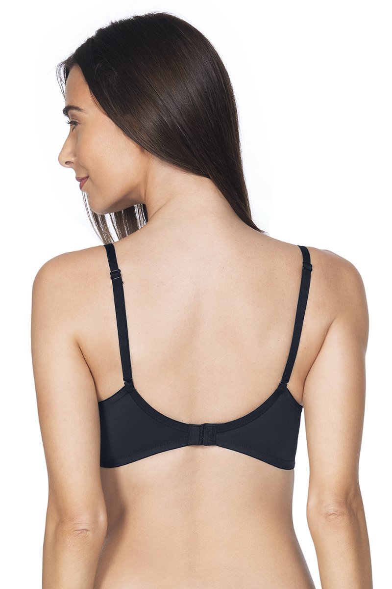 Buy Jockey Black Non Wired Full Coverage T-Shirt Bra Style Number