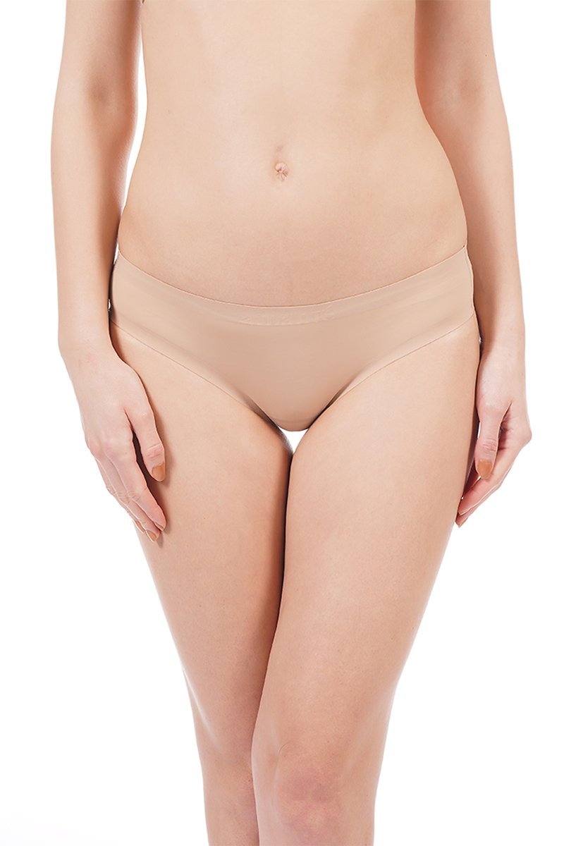Vanish Solid Low Rise Hipster Seamless Panty - Seafoam
