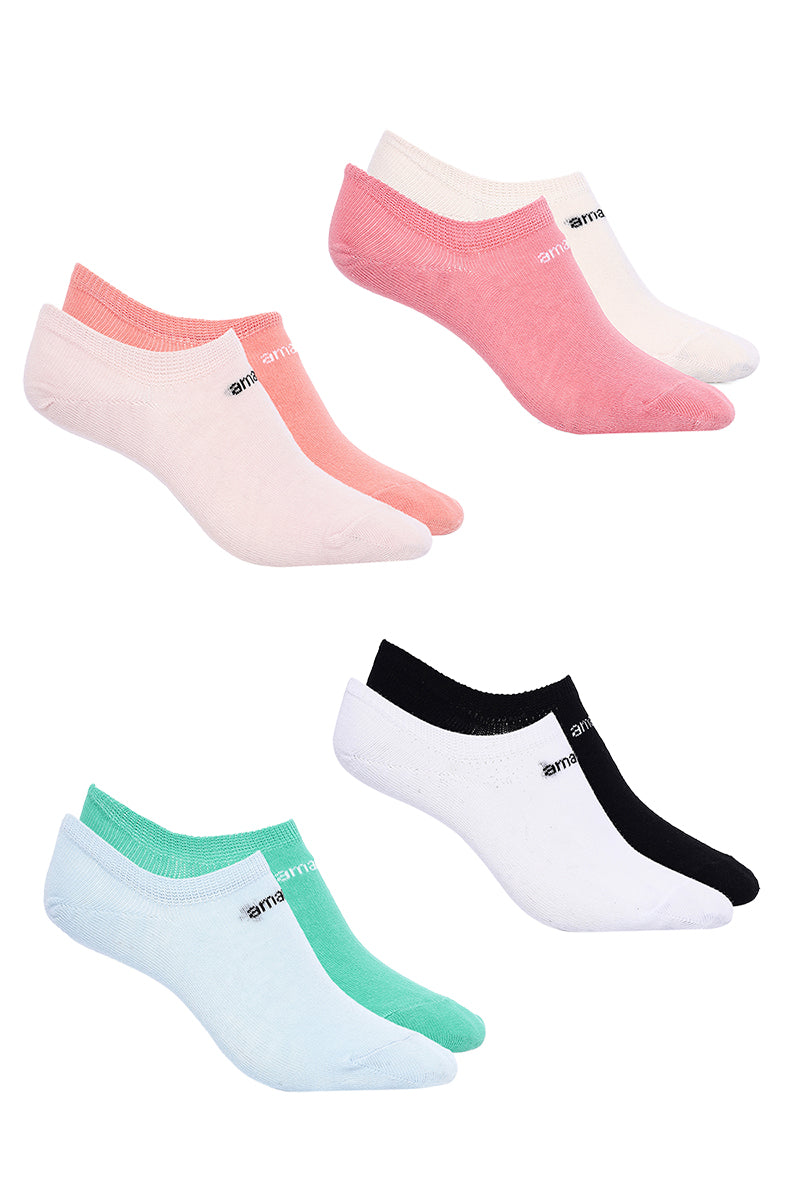 Low Cut Socks (Pack of 8) - Multicolor