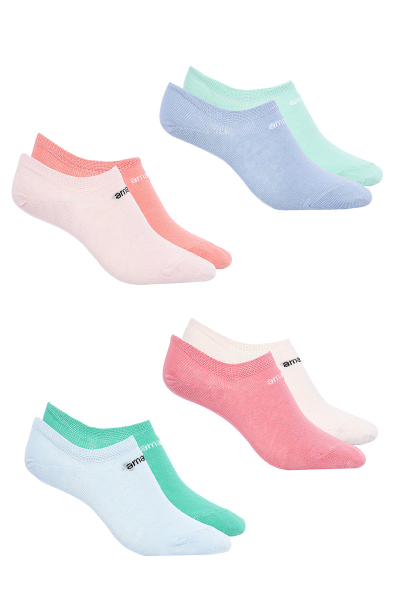 Low Cut Socks (Pack of 8) - Multicolor